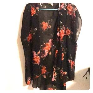 Floral kimono